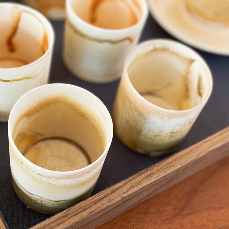 Wood-fired Clear Water Tea Cup