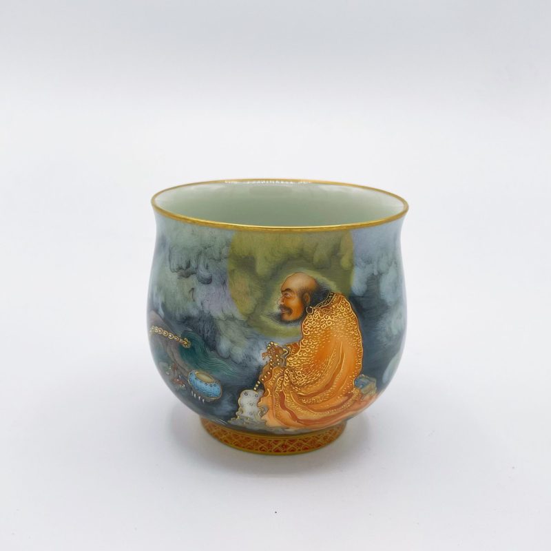 Ceramic Buddha's View of the Universe Arhat Closed Cup