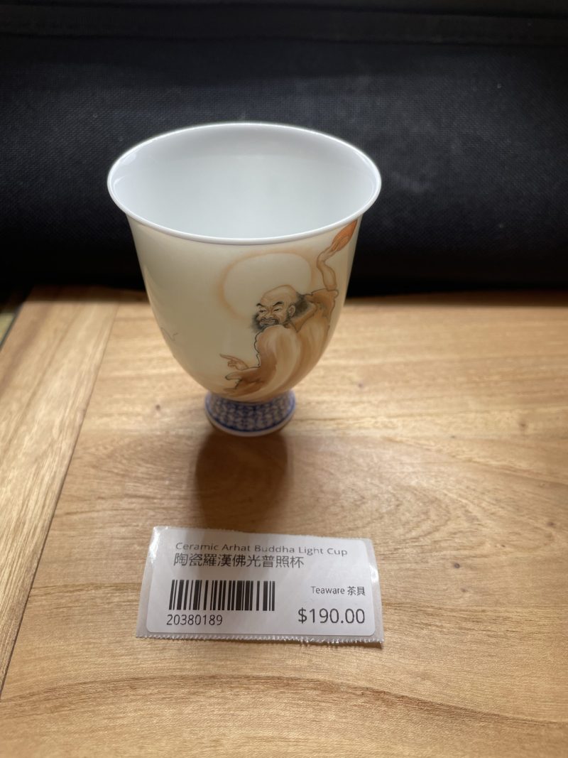 Ceramic Arhat Buddha?s Light Illuminating Cup - Image 4