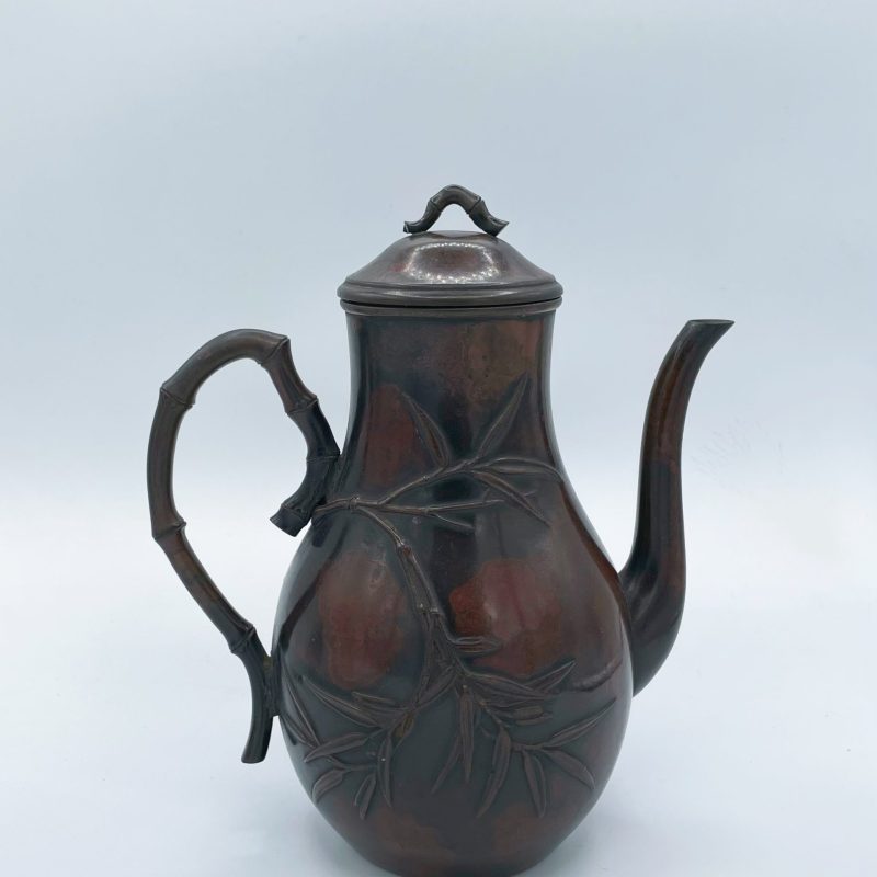 Antique Bronze Vase Style Teapot