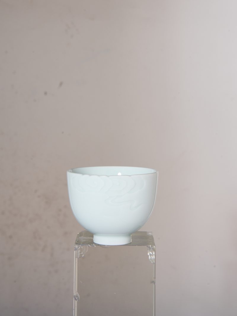 Celadon Glaze Auspicious Cloud Master Cup - Image 3