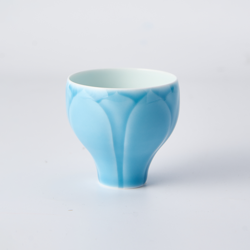 Celadon Glaze Large Magnolia Cup - Image 3