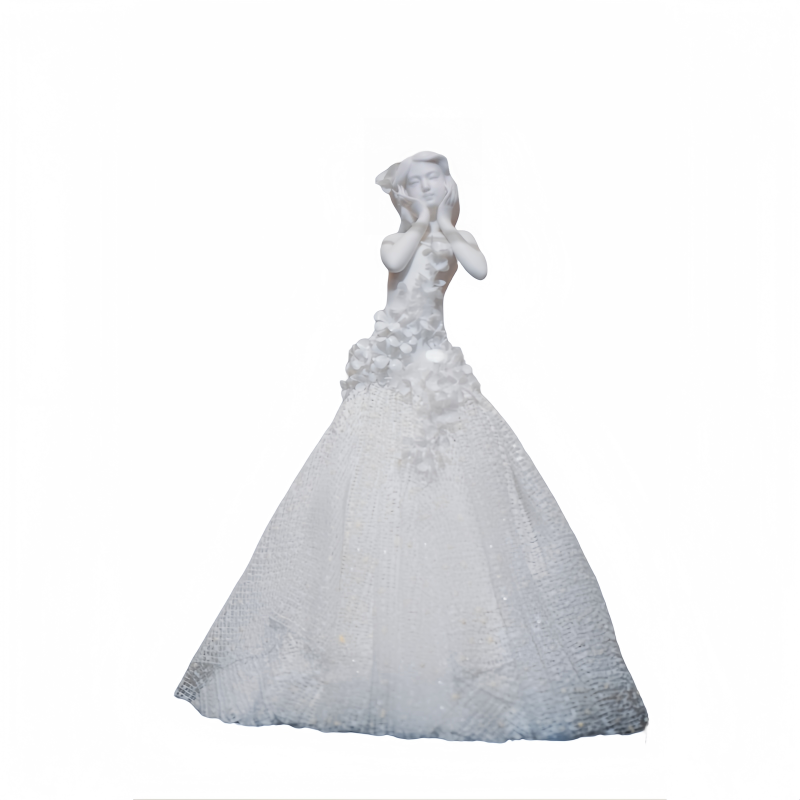 White Floral Whisper: Cloud Veil