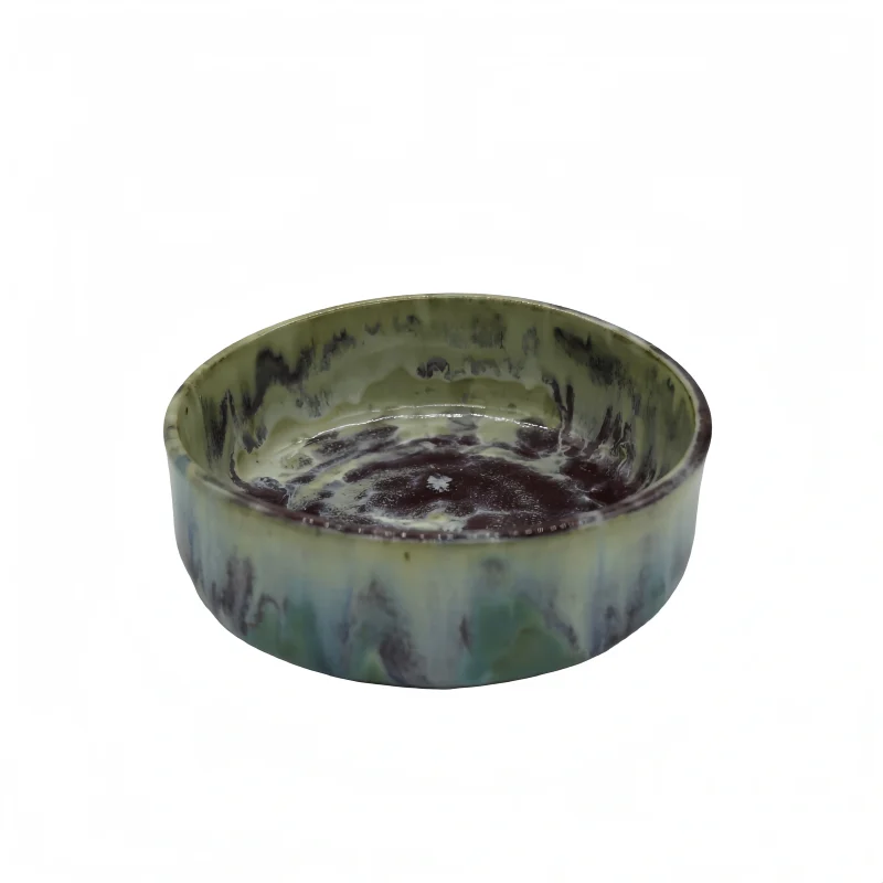 Ceramic Changing Glaze Plate