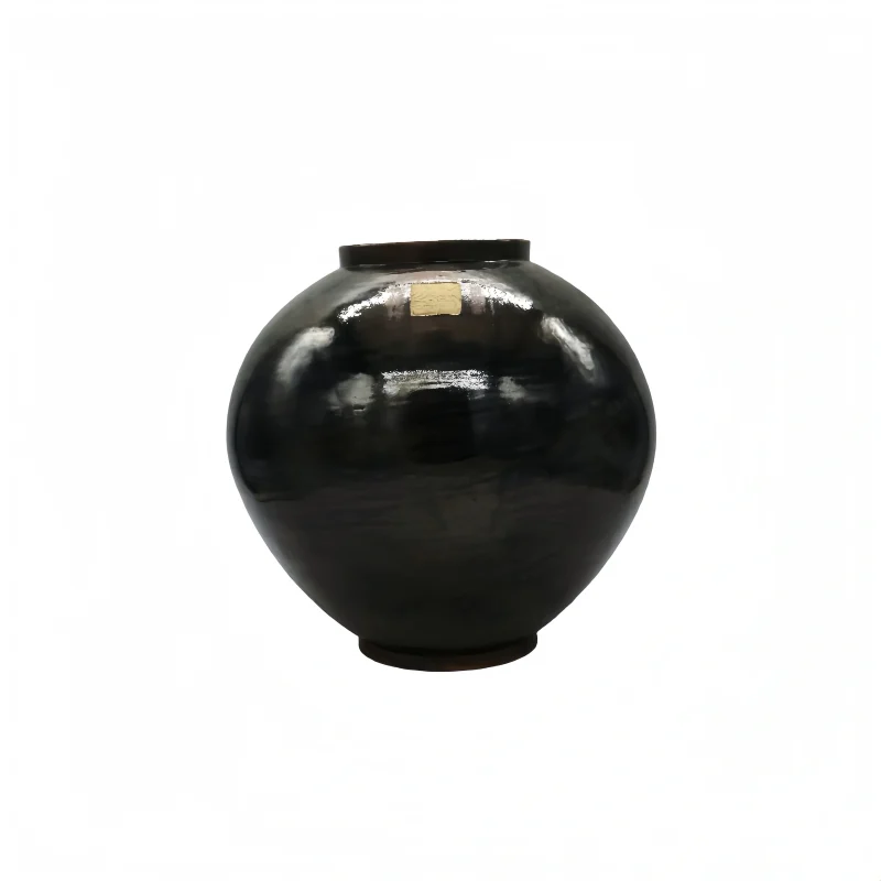 Ceramic Black Glaze Jar