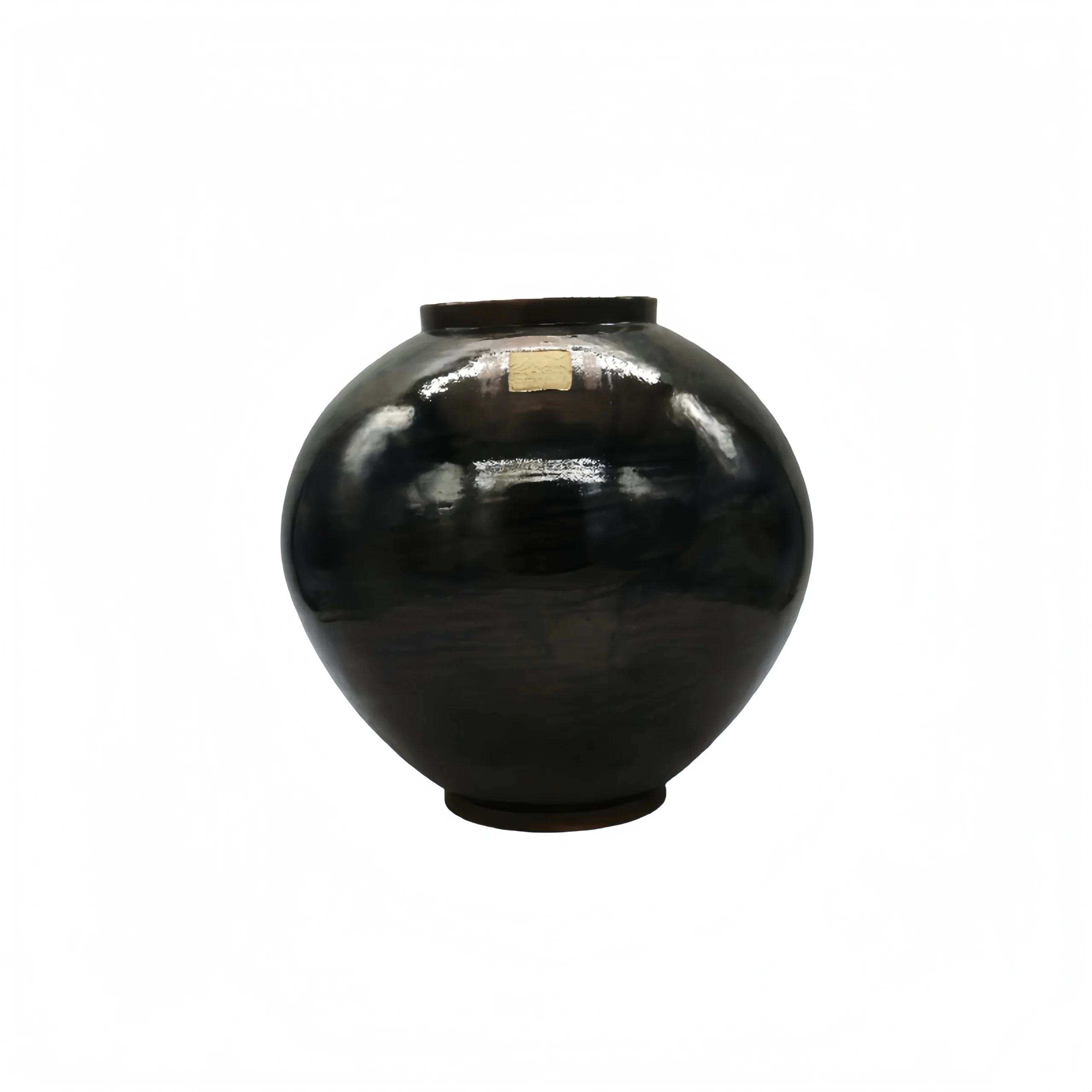 Ceramic Black Glaze Jar