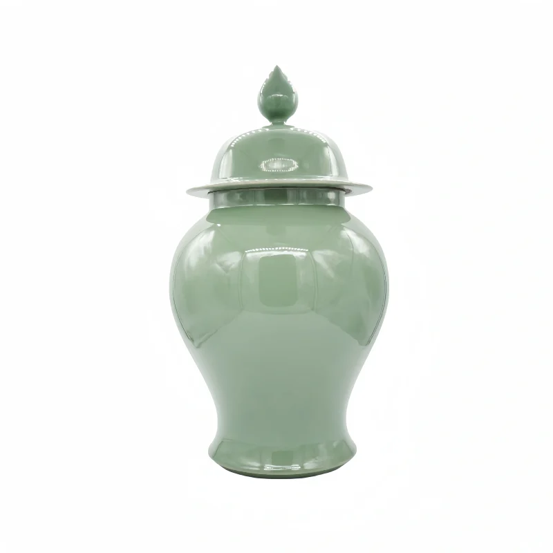Celadon Crackle-Glaze General Jar