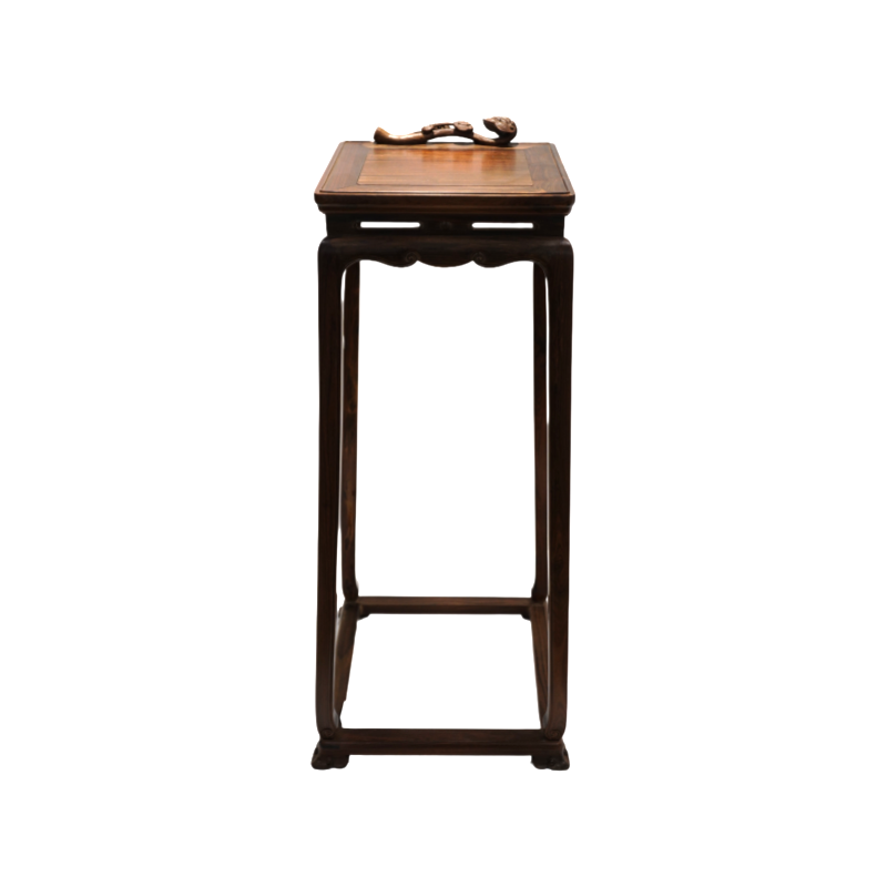 Rosewood Lingzhi Flower Stand