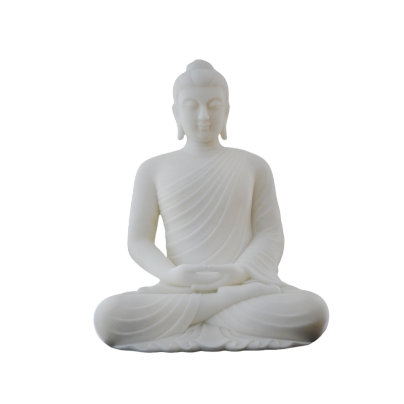 White Marble Buddha