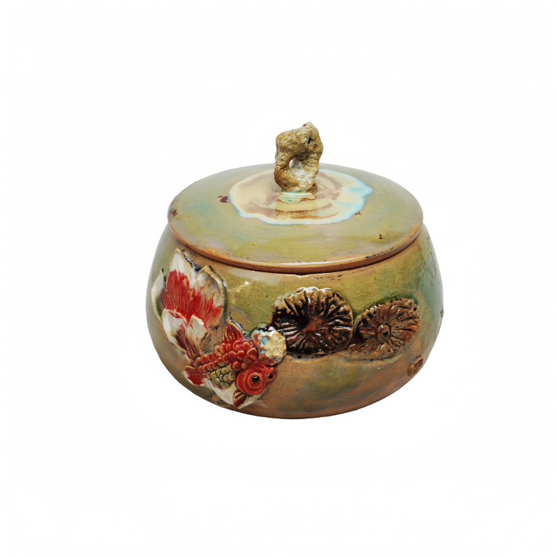 Ceramic Small Tea Caddy
