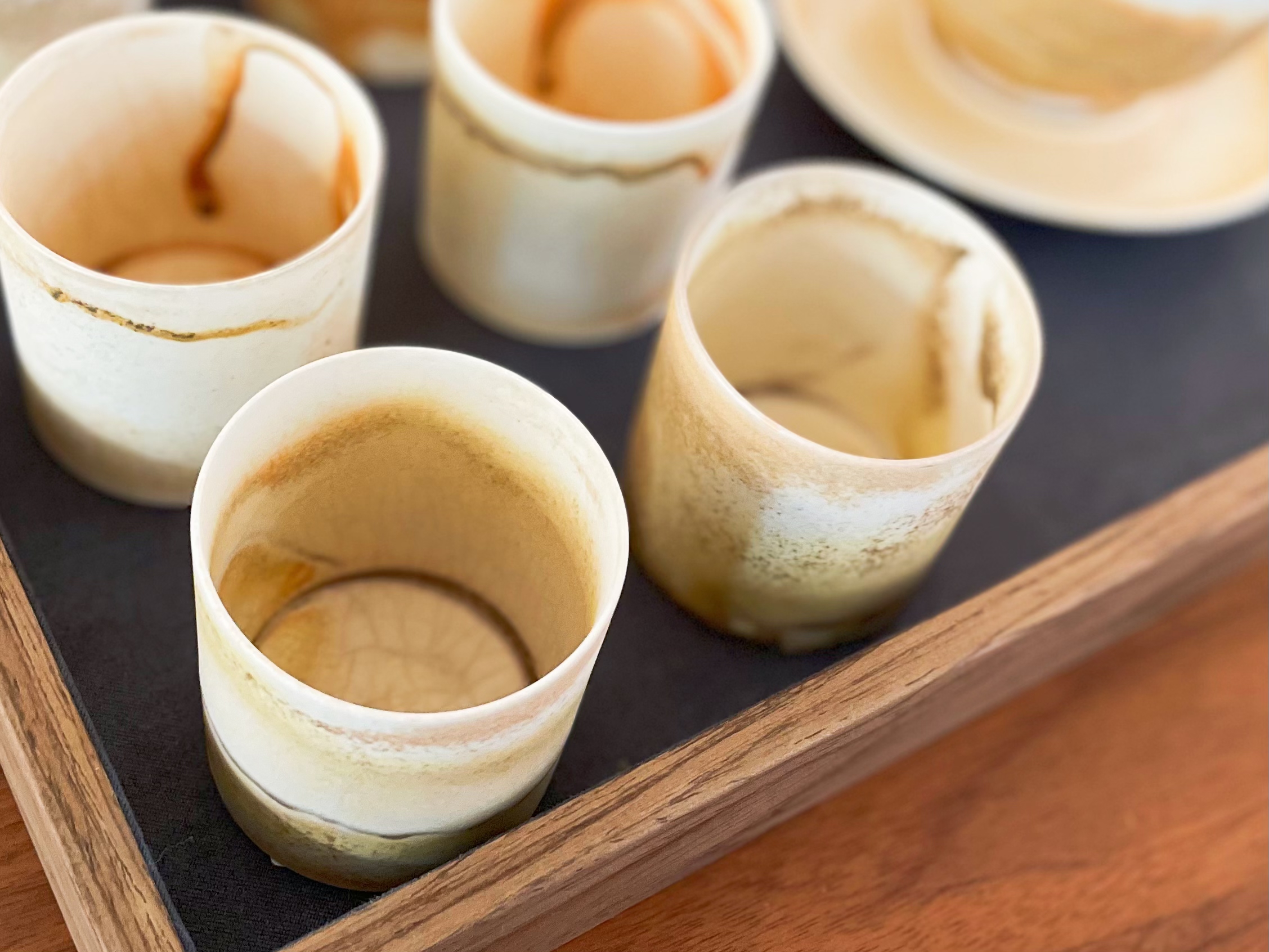 Wood-fired Clear Water Tea Cup