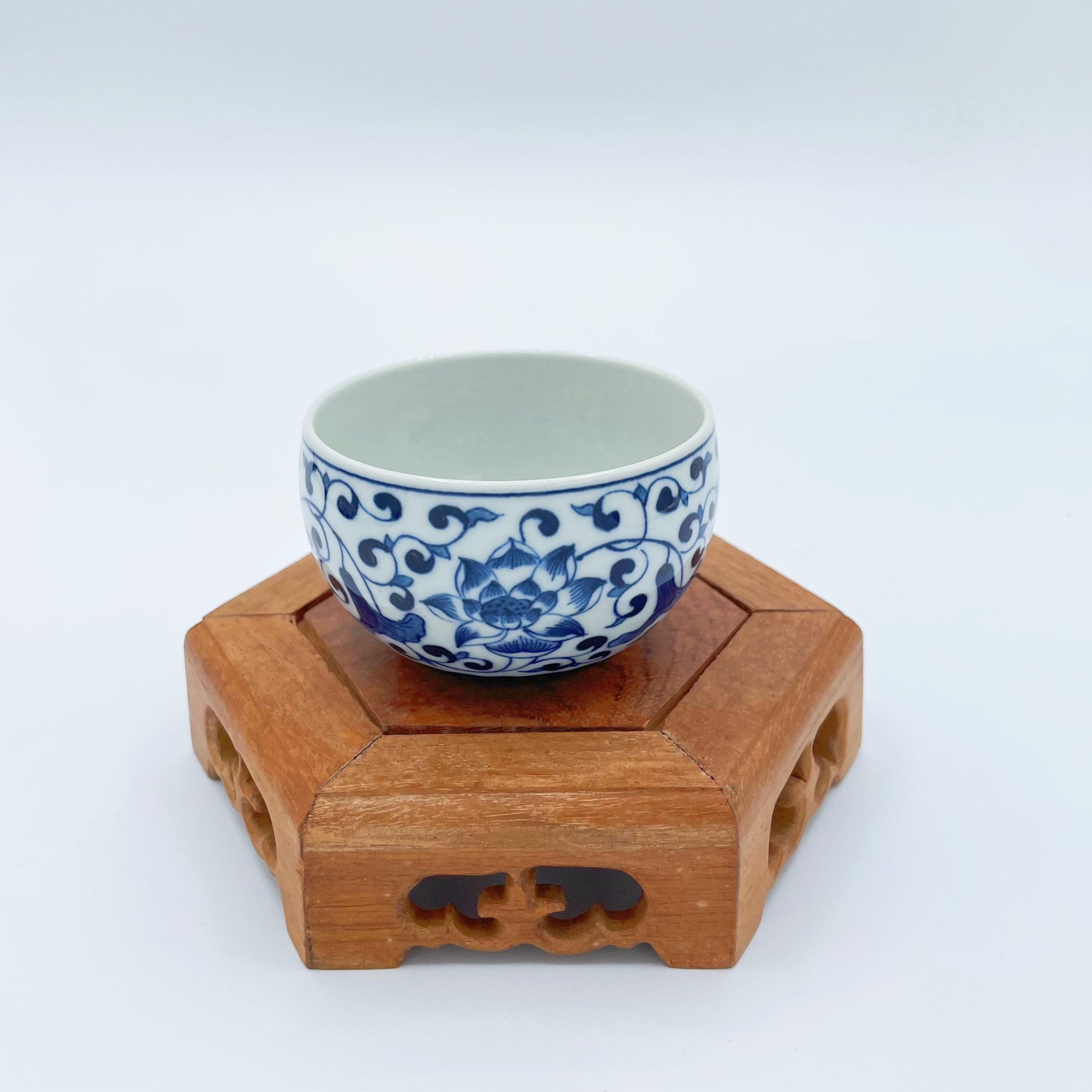 Ceramic Tea Cup Lotus Flower Cup