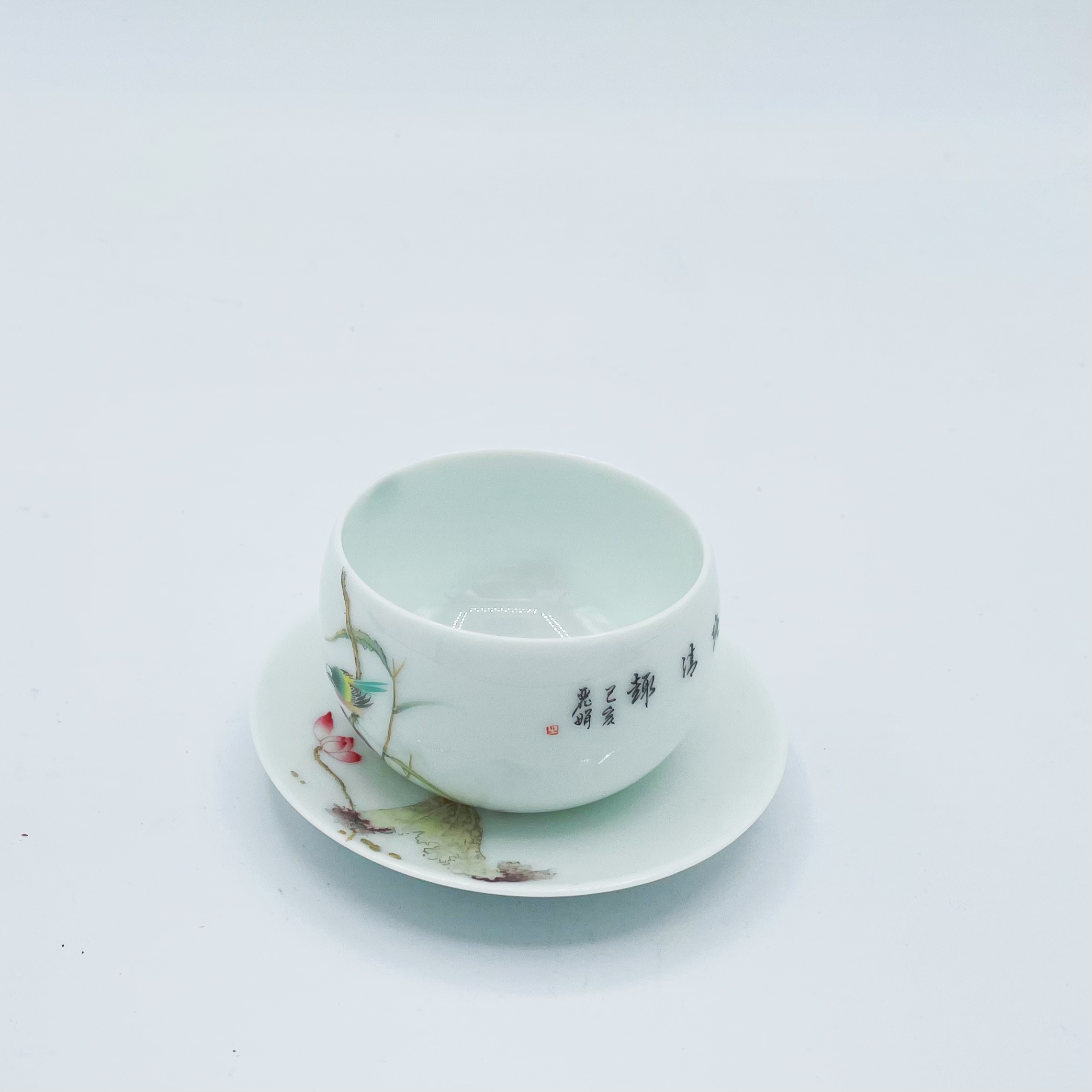 Ceramic Withered Lotus Base Cup