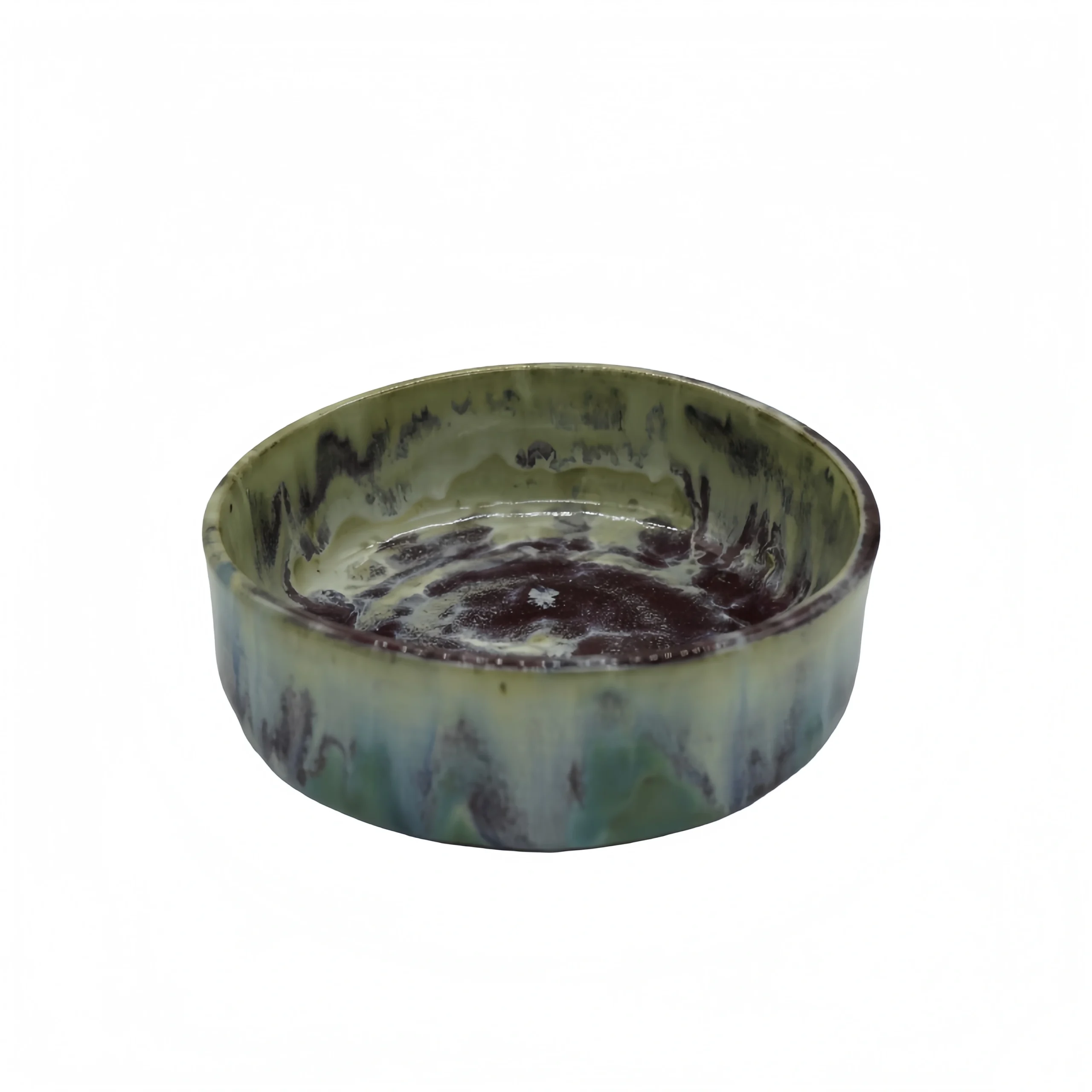 Ceramic Changing Glaze Plate