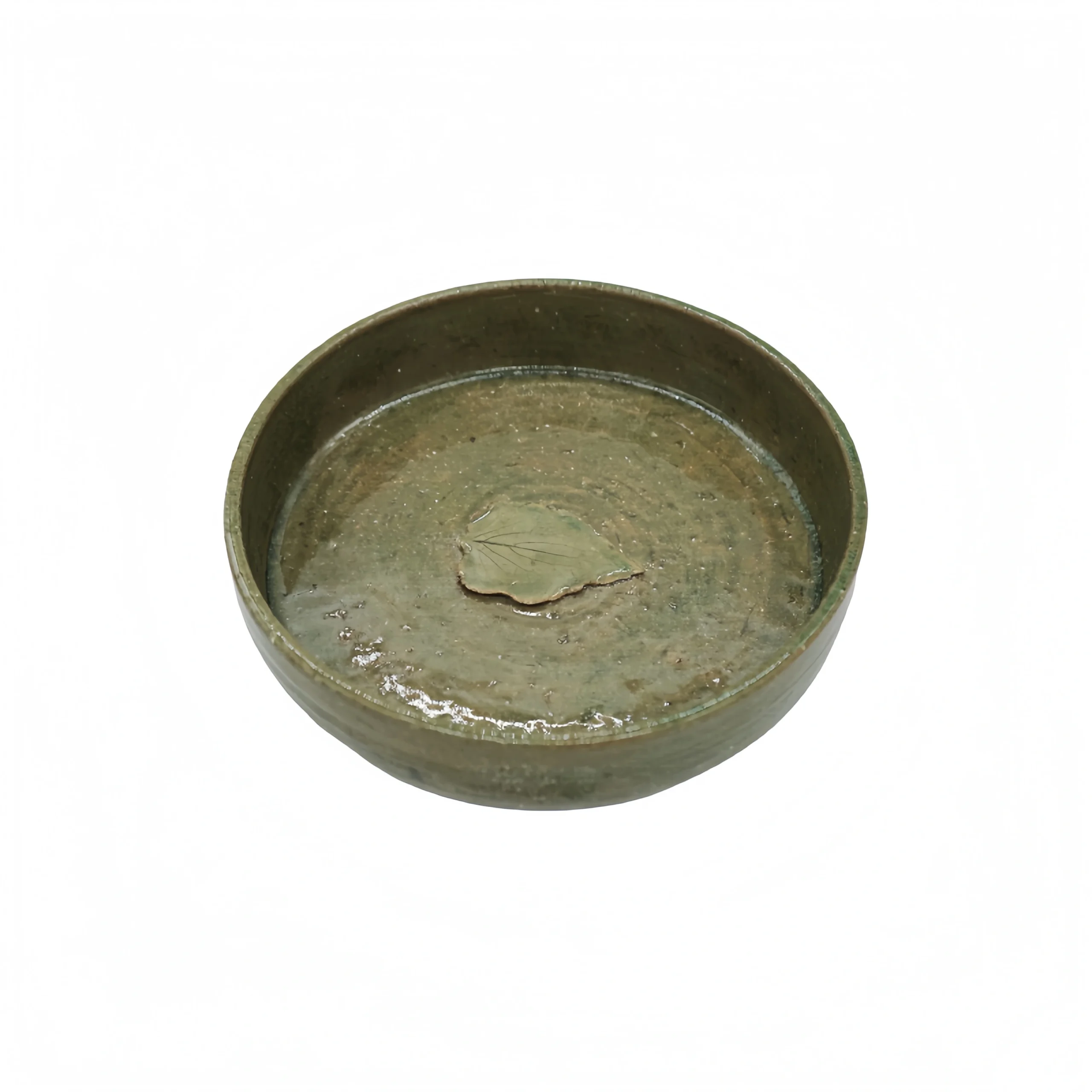 Ceramic flower plate D