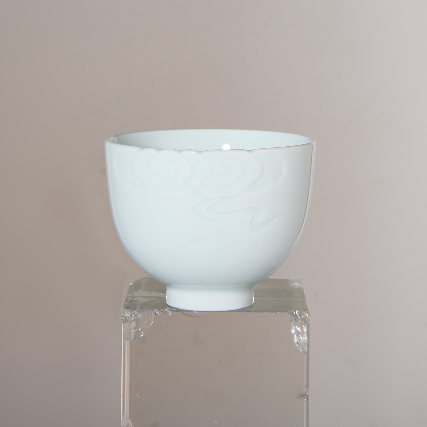 Celadon Glaze Auspicious Cloud Master Cup