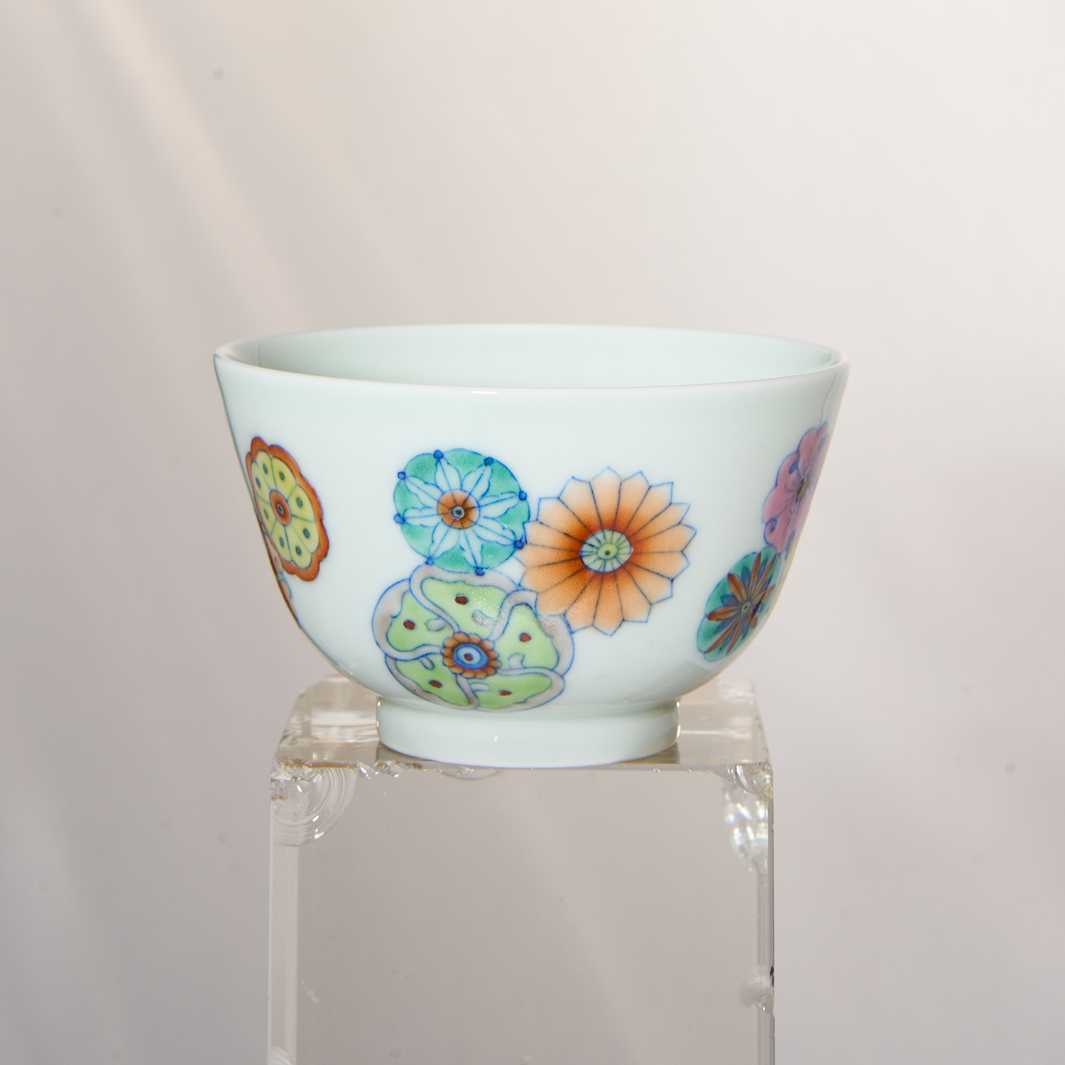 Doucai Ball Flower Master Cup