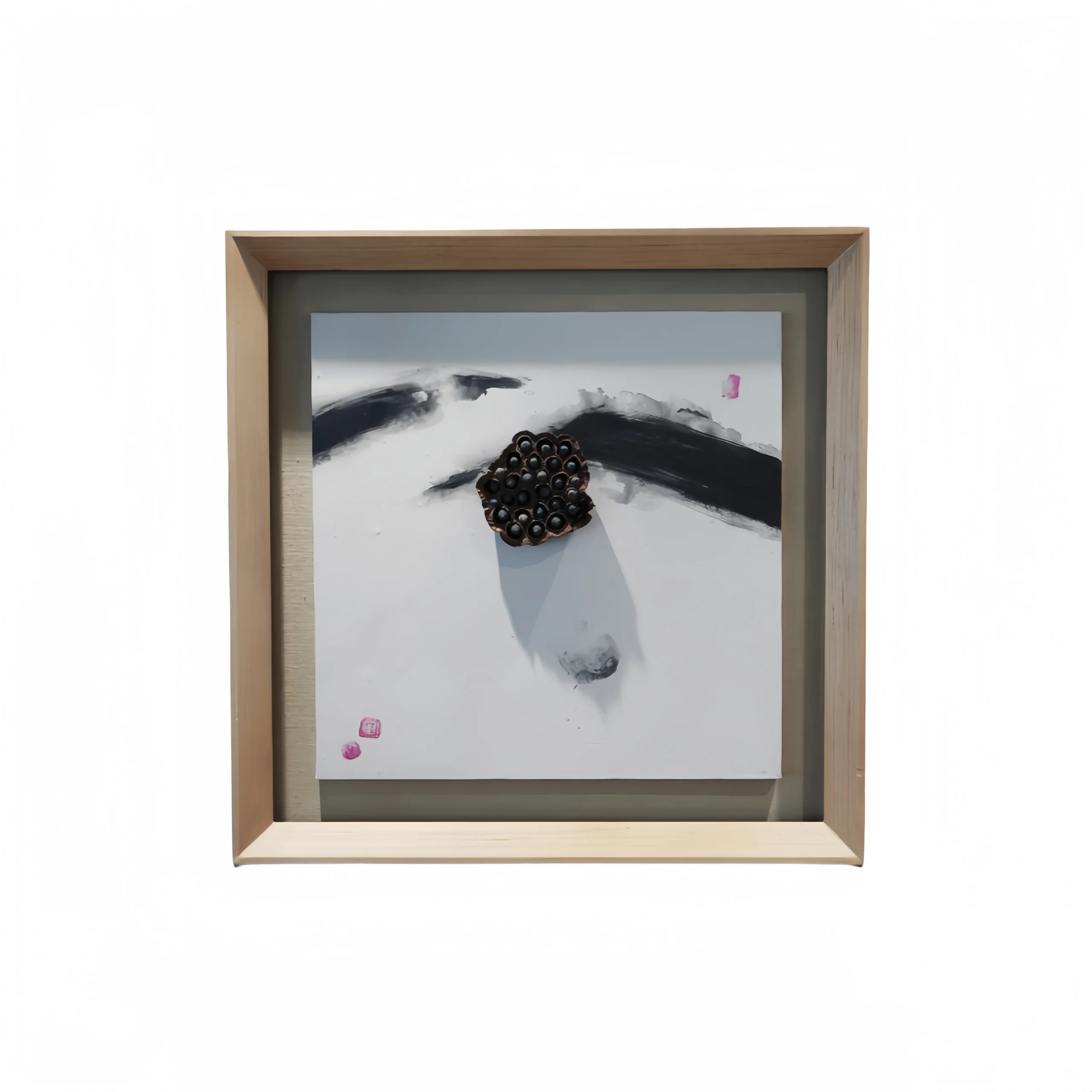Chinese painting-Dried Lotus Pod - Image 2