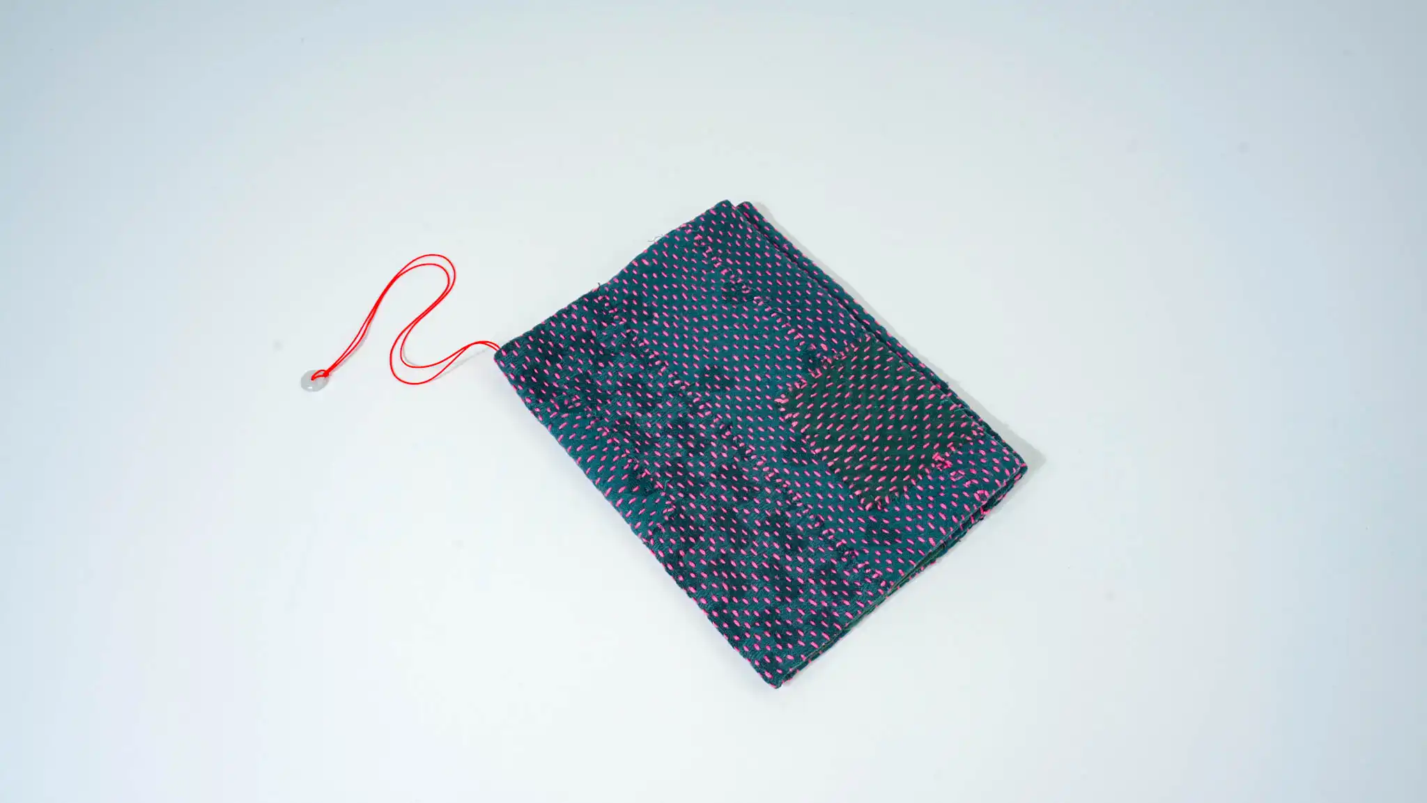 Sashiko Embroidered Book Cover