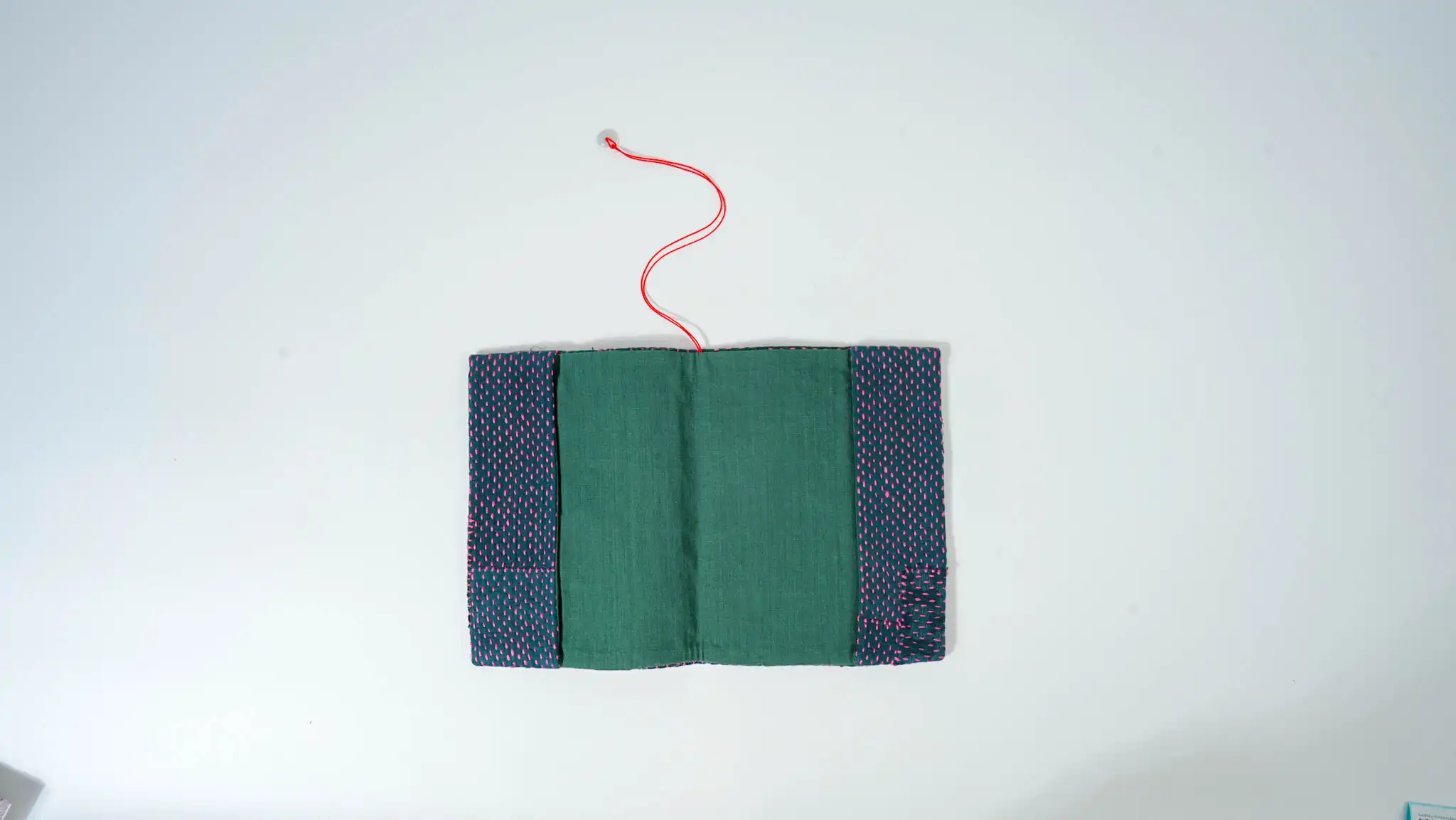 Sashiko Embroidered Book Cover - Image 2