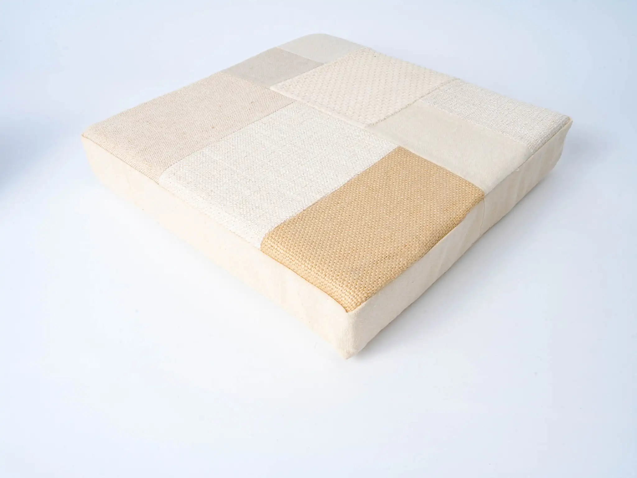 Sashiko Embroidered Floor Cushion