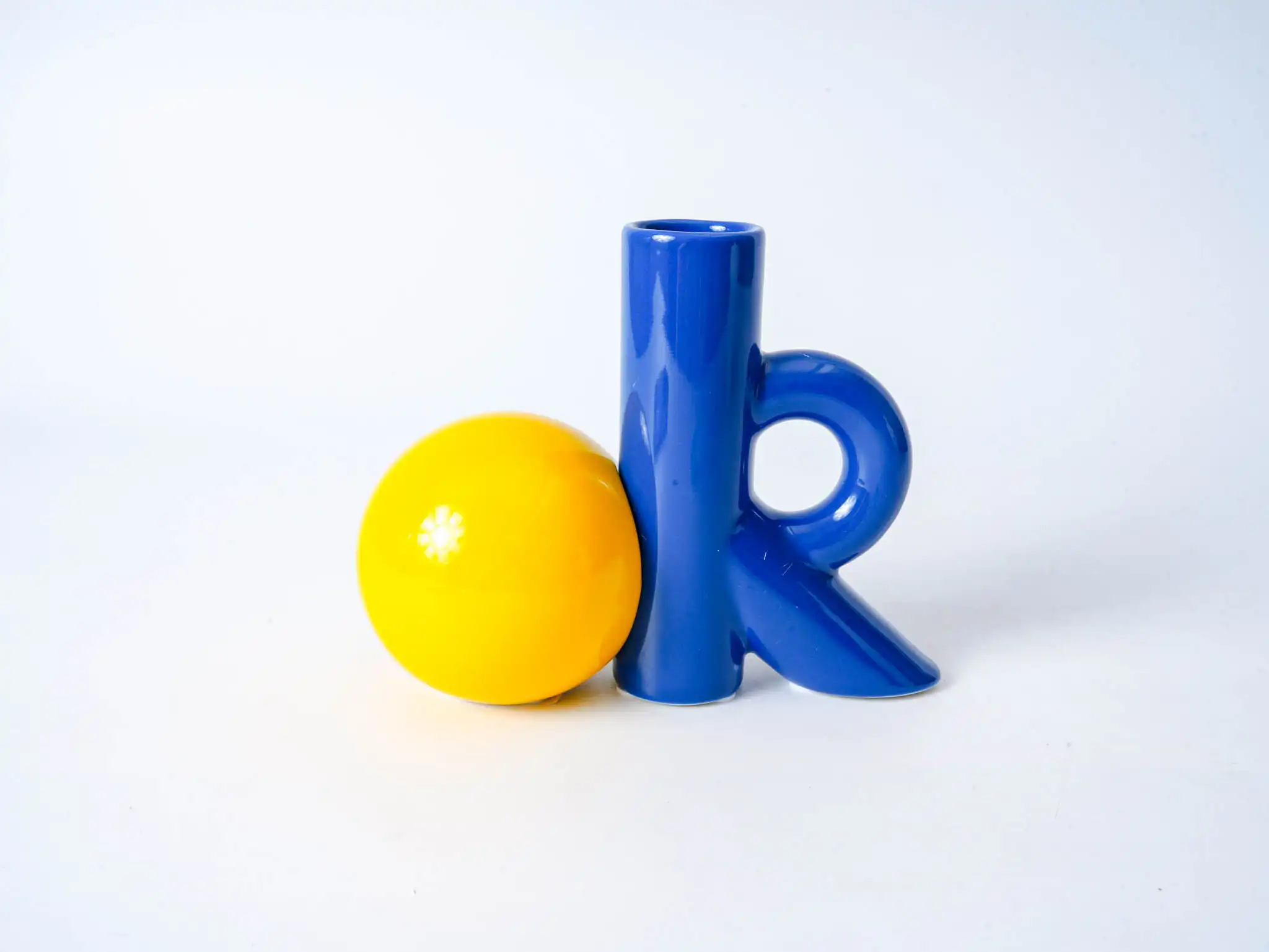 OK Vase Red, Yellow & Blue (Fantasy Sphere Series)