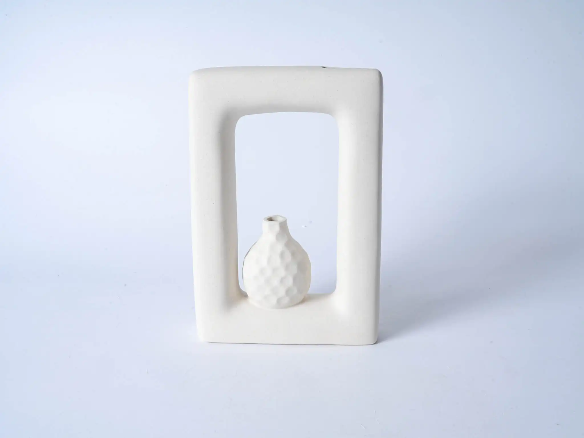 Wabi-Sabi Frame Small Planter Square Style