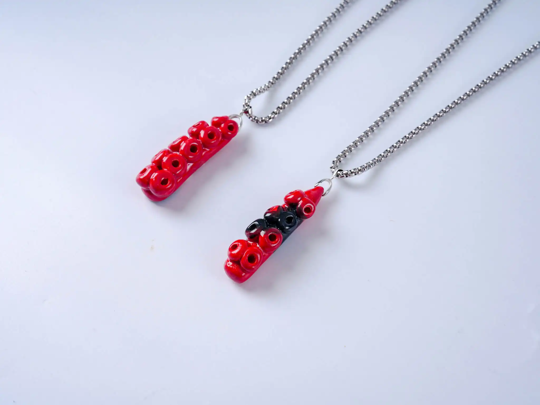 Octopus Tentacle Ceramic Necklace - Image 2