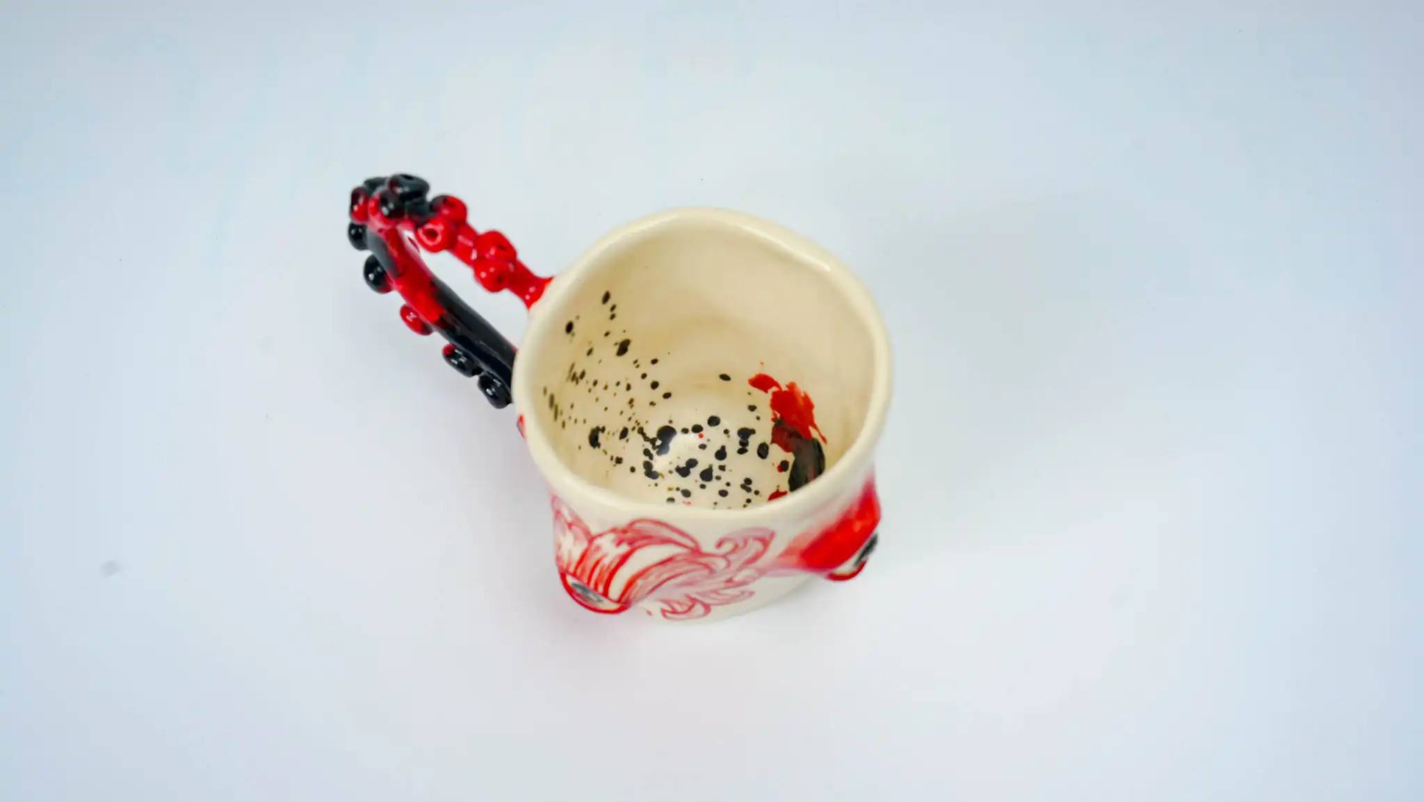 Demon Manjushahua Eye Ceramic Cup - Image 2