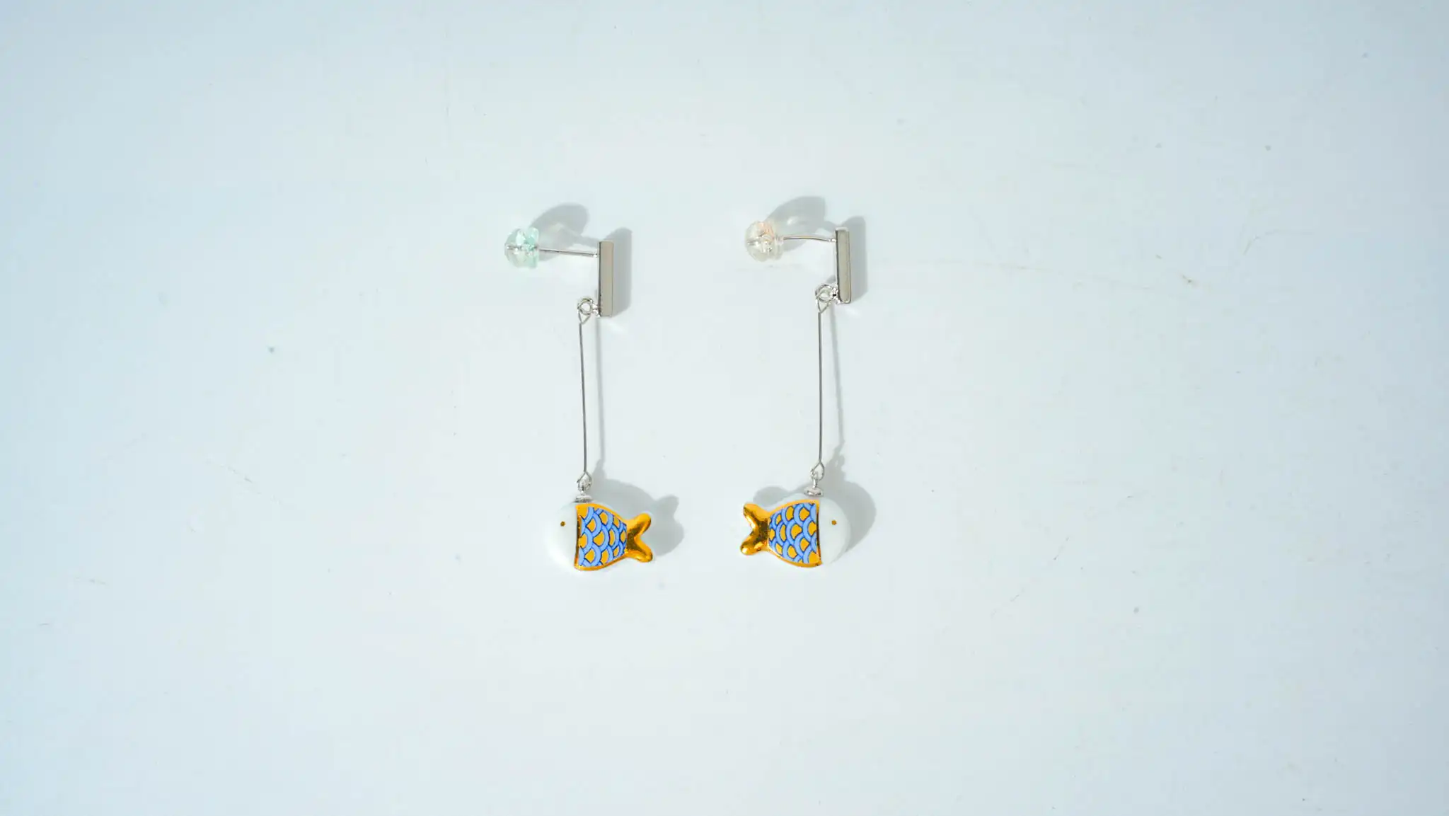 Fish Bliss Long Earrings