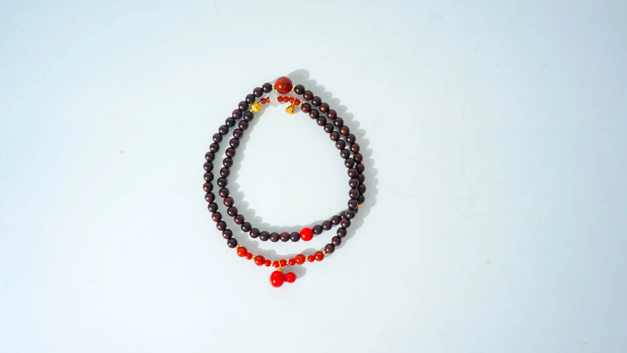 Continuous Good Fortune Red Bracelet