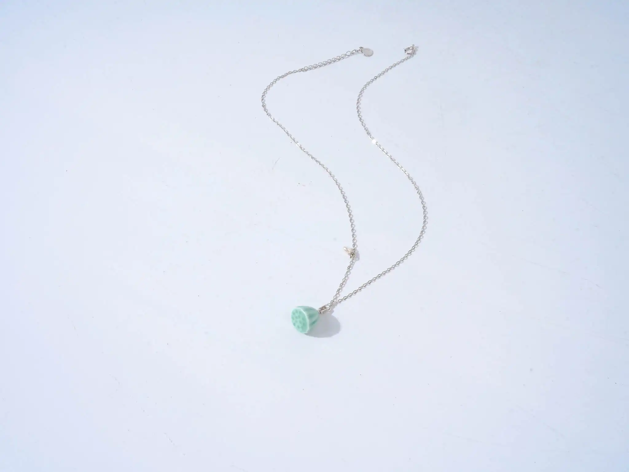 Lotus Pod 925 Silver Pendant