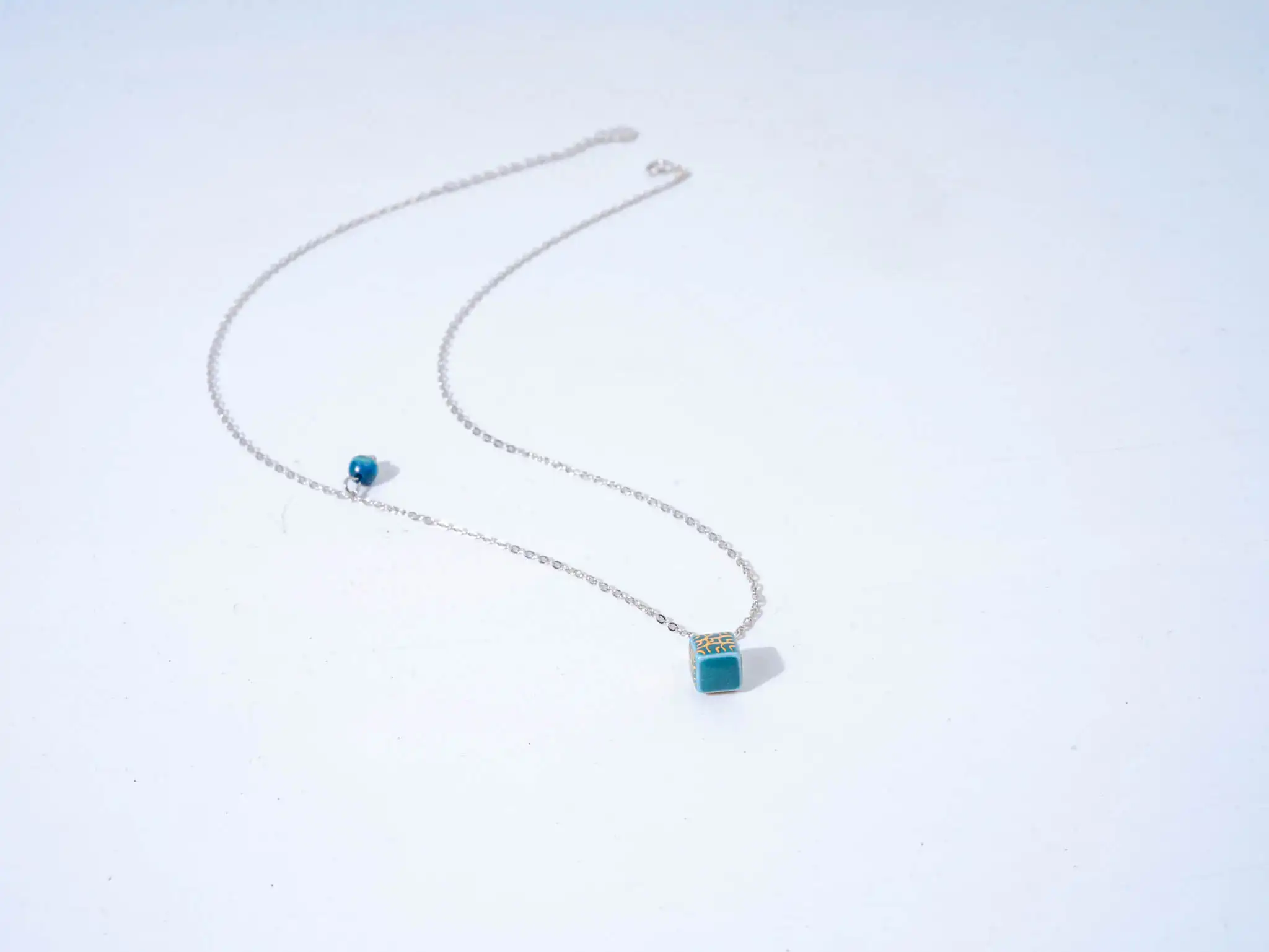 Jade Ripple 925 Silver Pendant