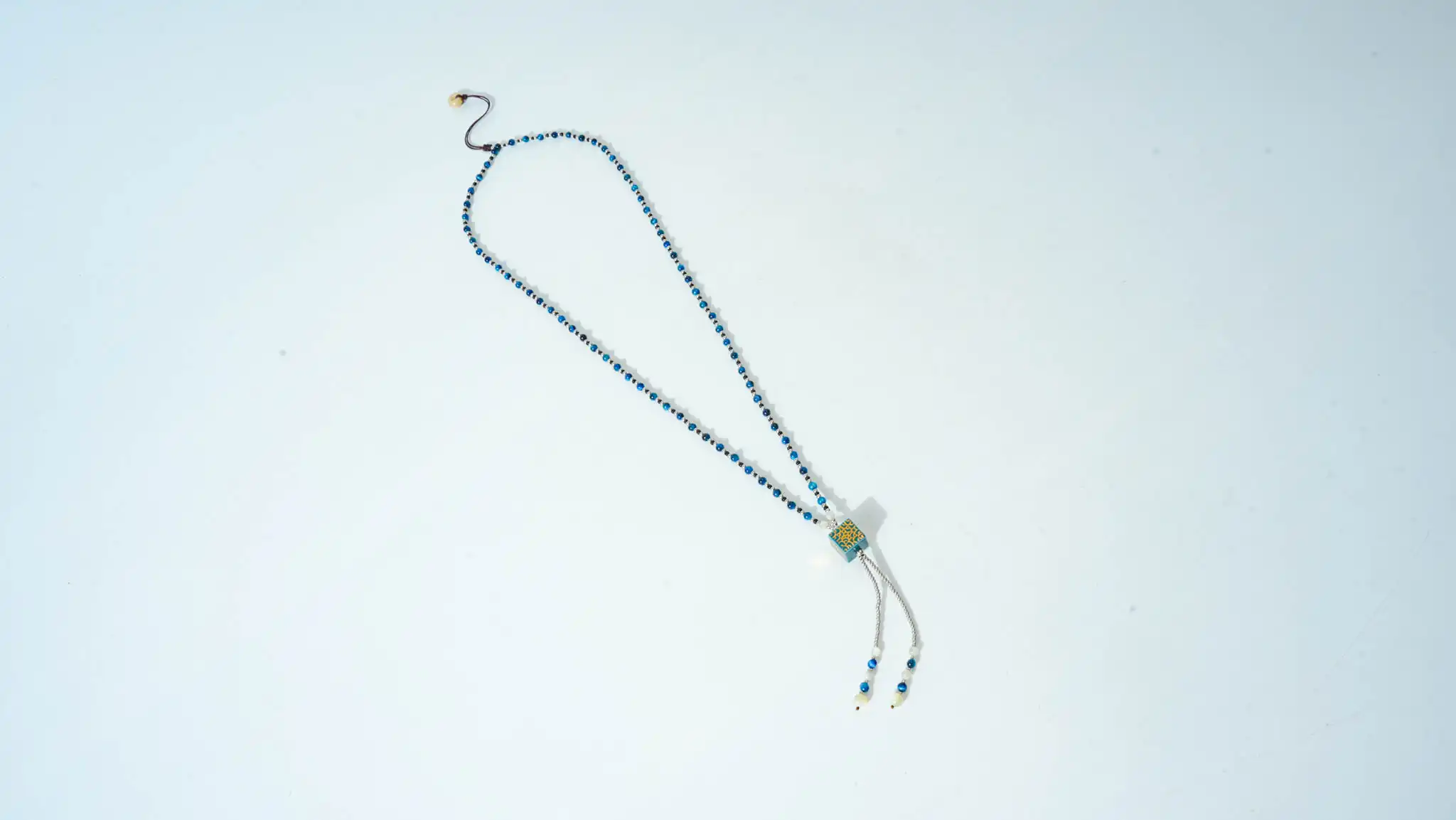 Jade Ripple Long Necklace