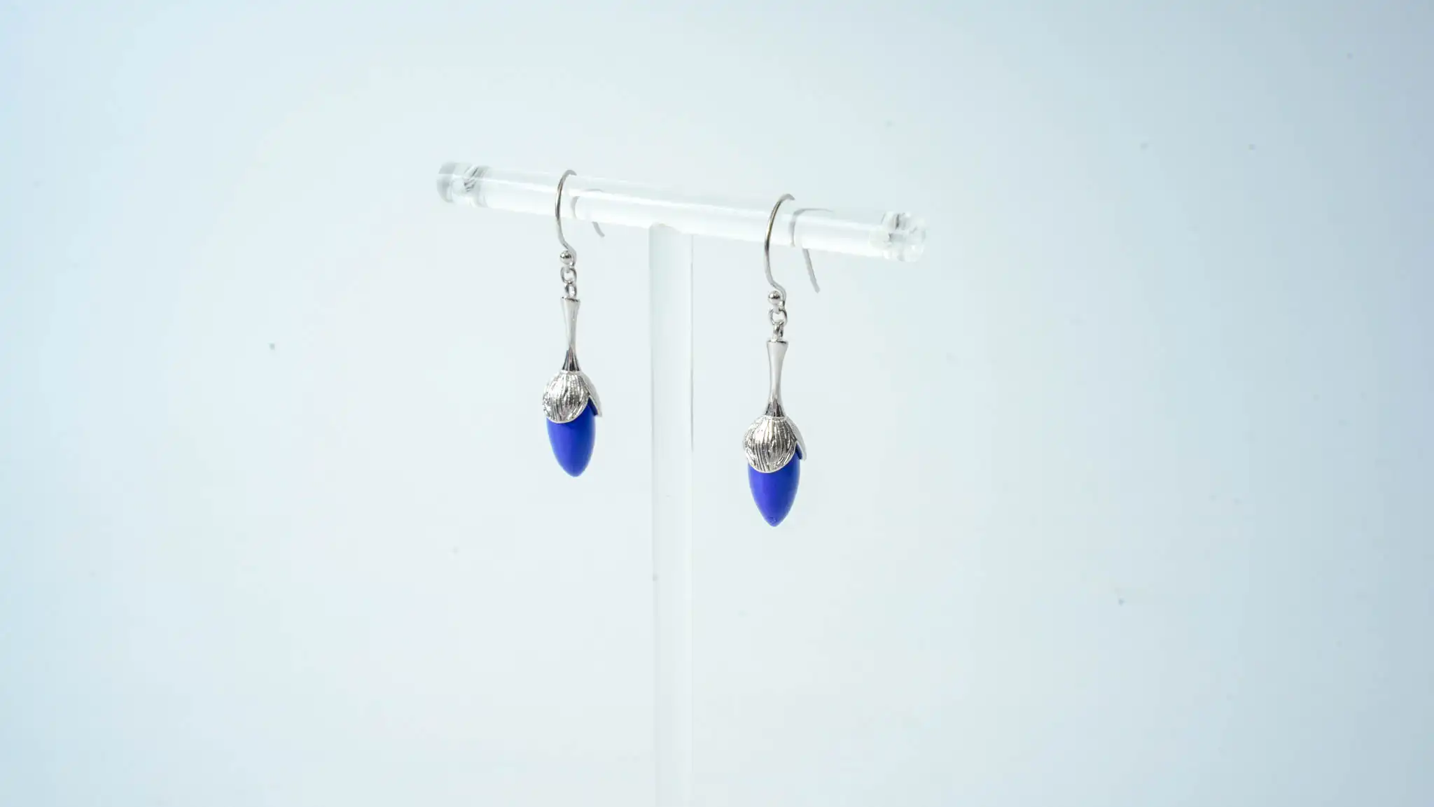 Fragrant Orchid 925 Silver Earrings