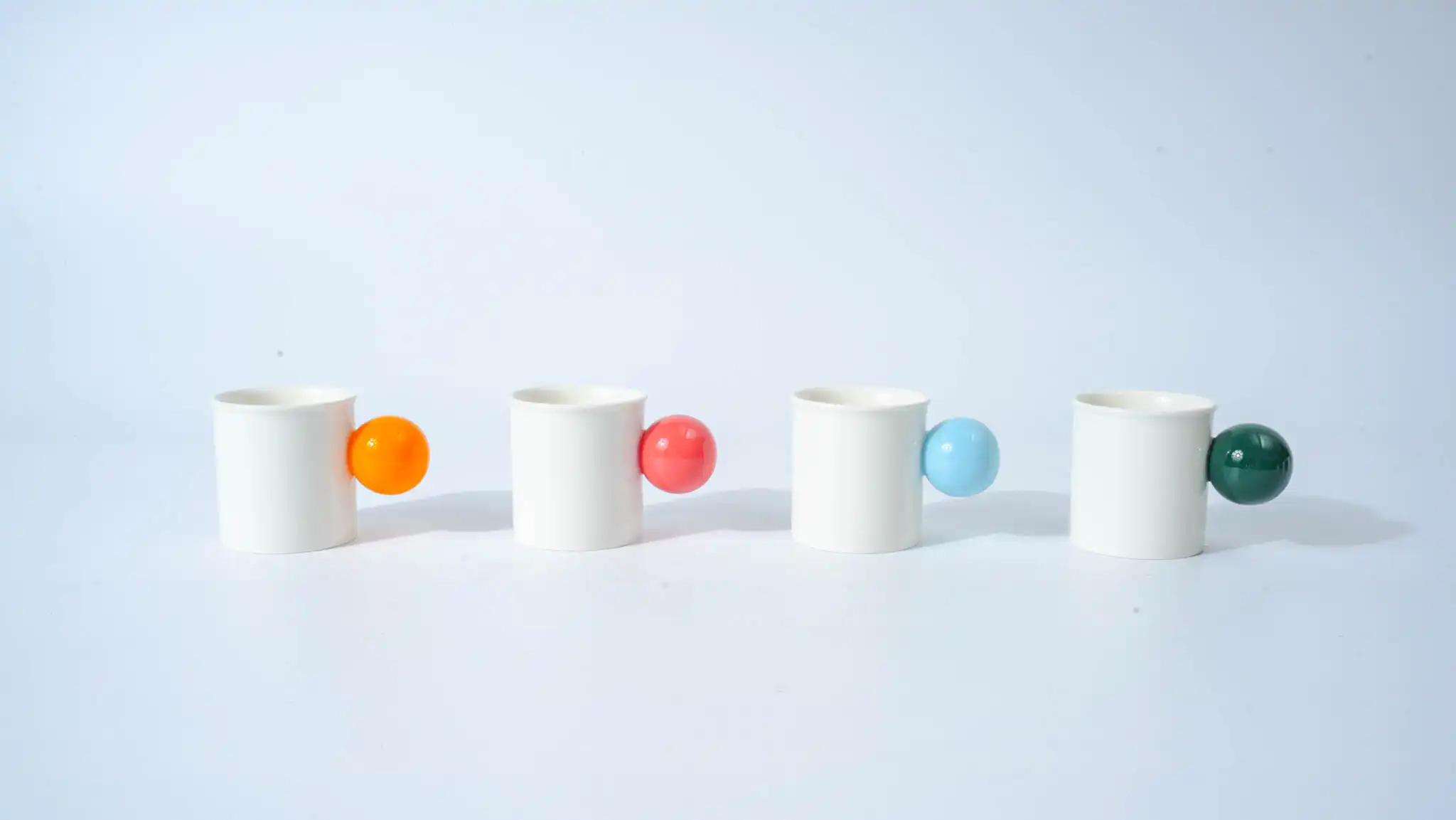 Small Multicolor Bubble Ceramic Mug