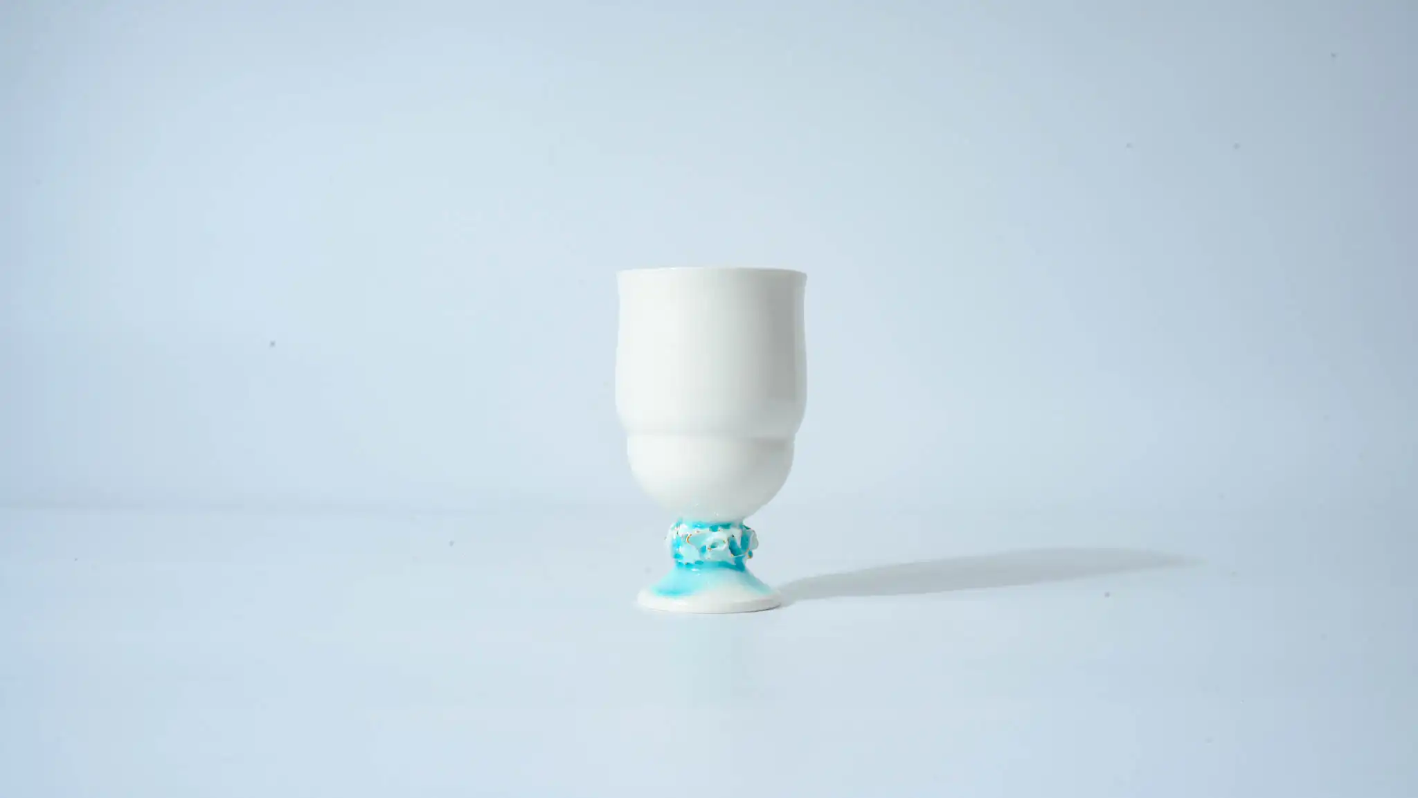 loom Series Stemmed Ceramic Mug