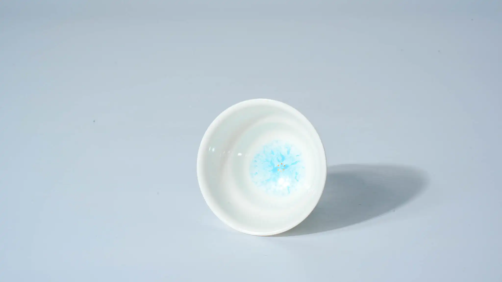 loom Series Stemmed Dessert Ceramic Bowl - Image 2