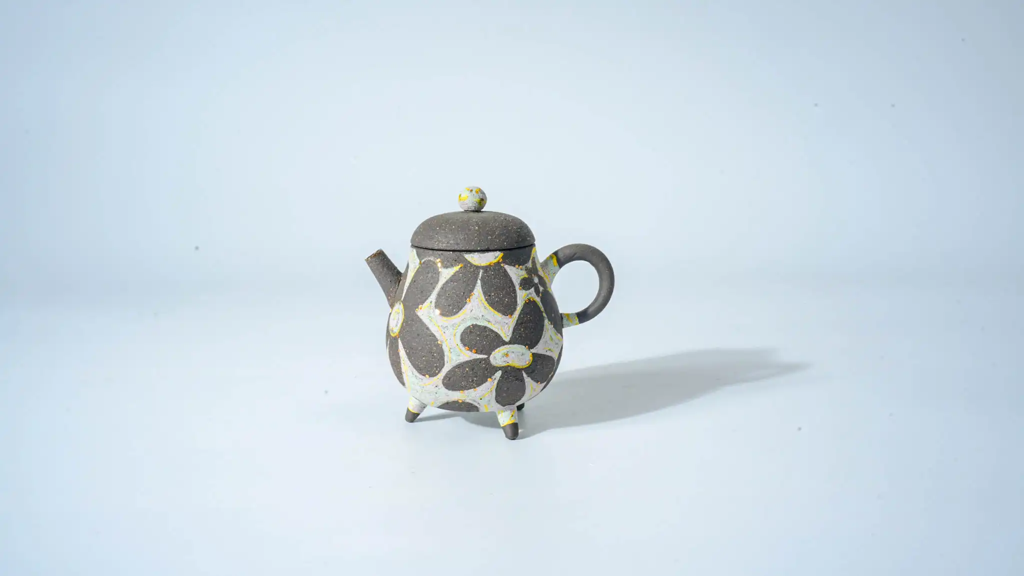Little Flower Series Mini Ceramic Tea Cup