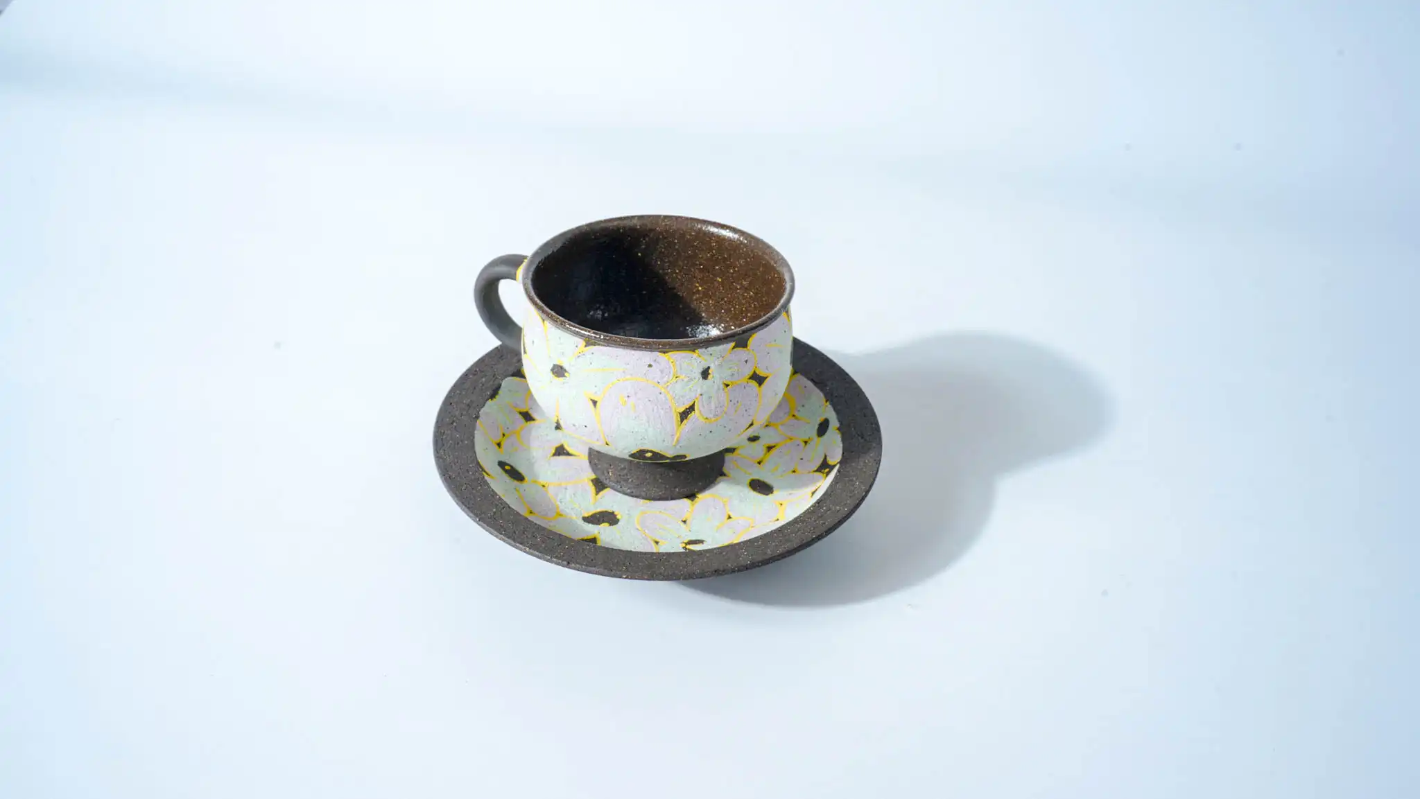 Little Flower Series Ceramic Teapot