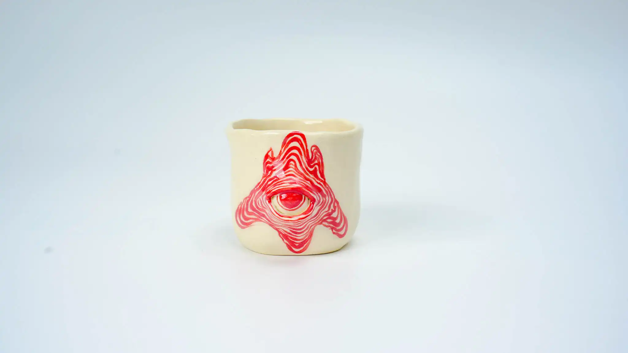 Demon's Eye Ceramic Holding Cup