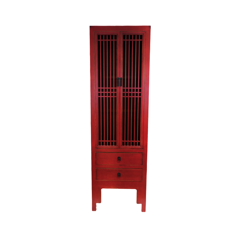XS-016 Display Cabinet-Red