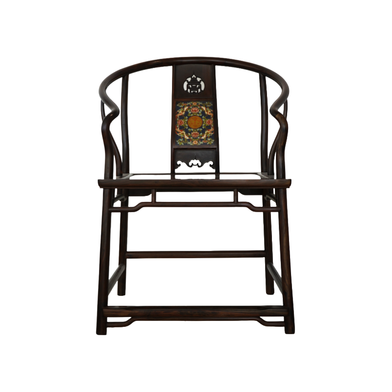 Round Chair in Rosewood