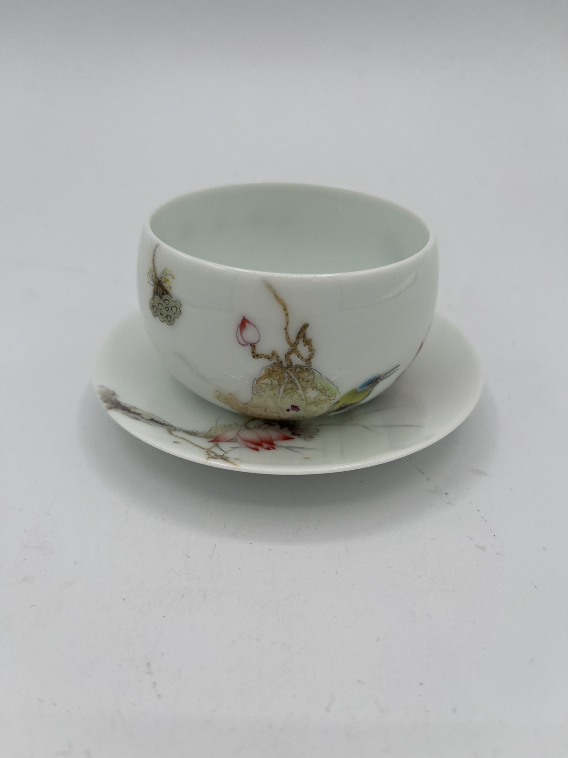Ceramic Withered Lotus Base Cup