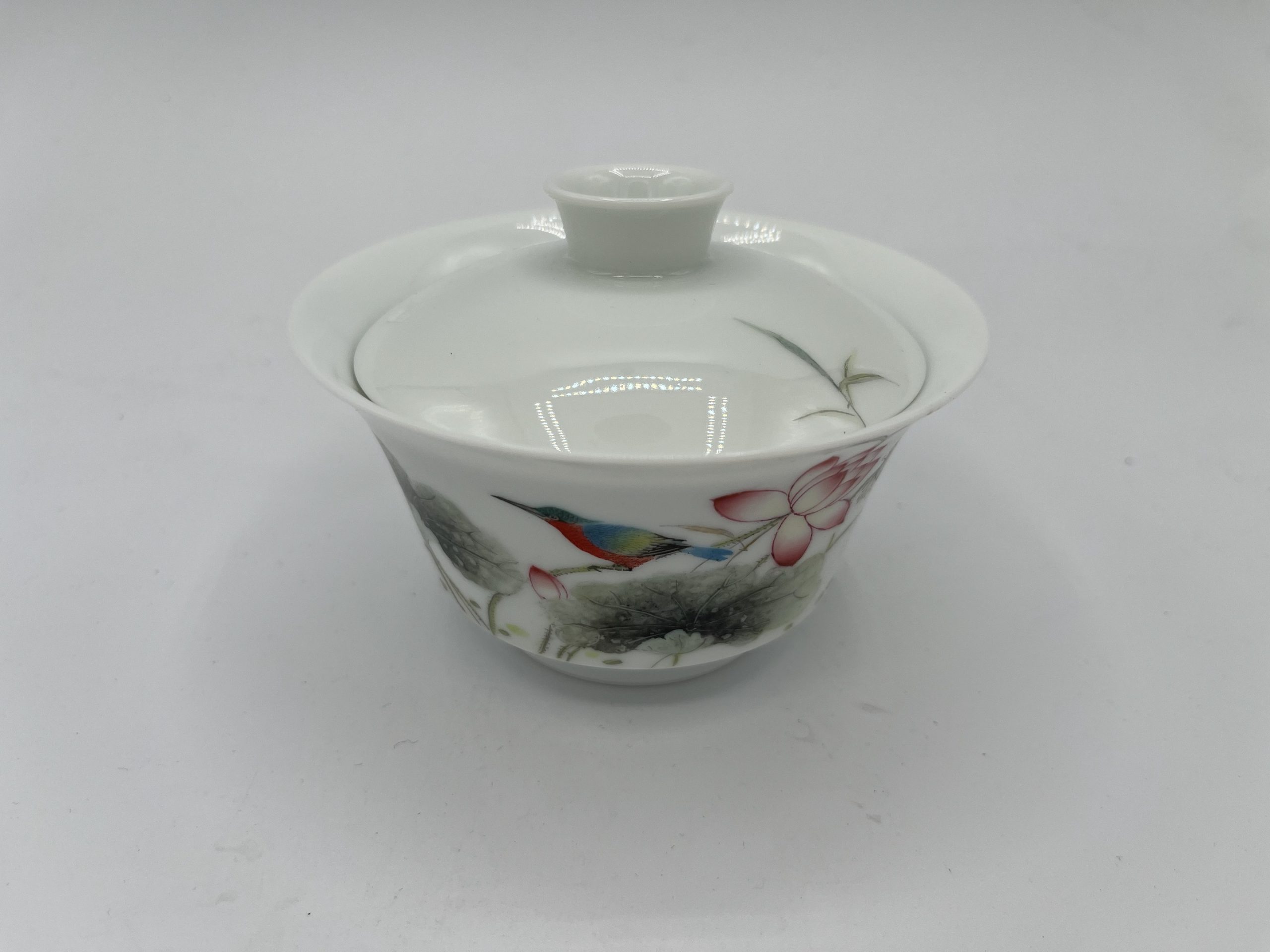 Ceramic Withered Lotus Lid Bowl - Image 2