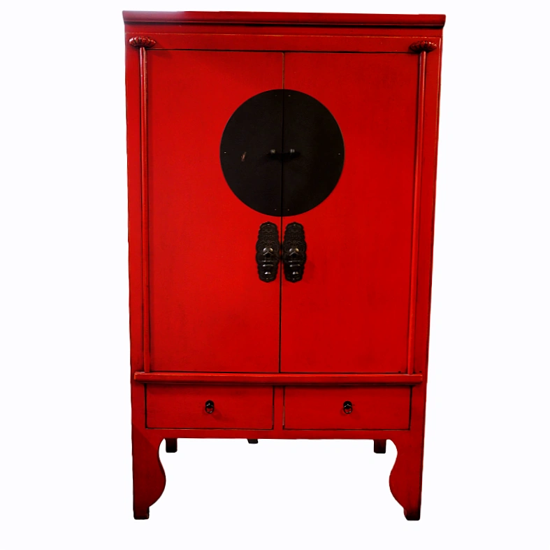 XS-013 Two-Door Large Cabinet - Red