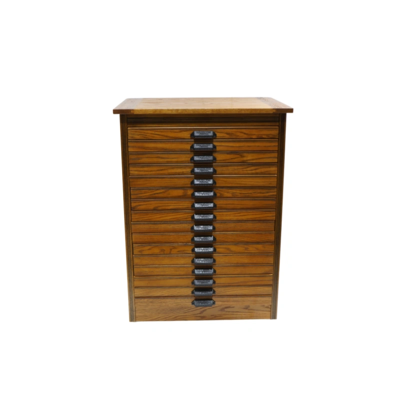 Oak Jewelry Storage Cabinet