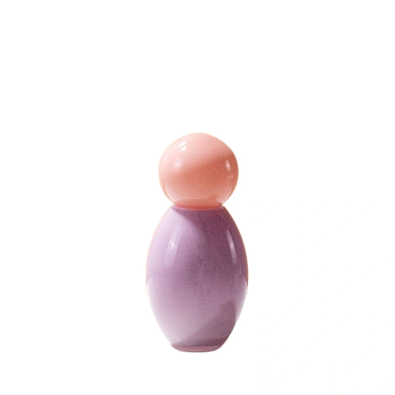 Purple Glass Aromatherapy Bottle