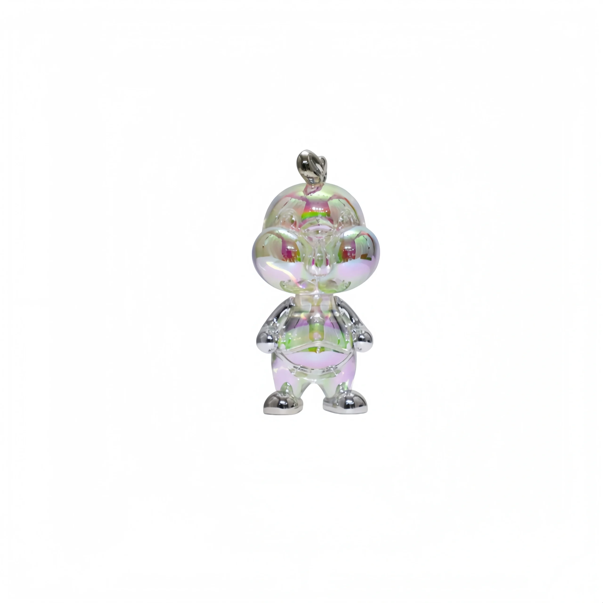 Iridescent Transparent Fiberglass Duckling