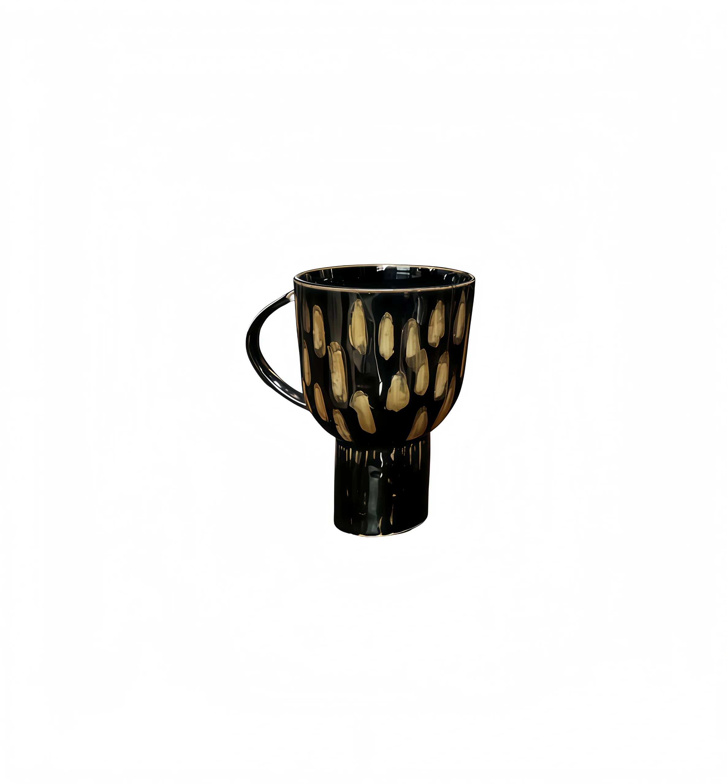 Cosmic Gold-Crack Tumbler